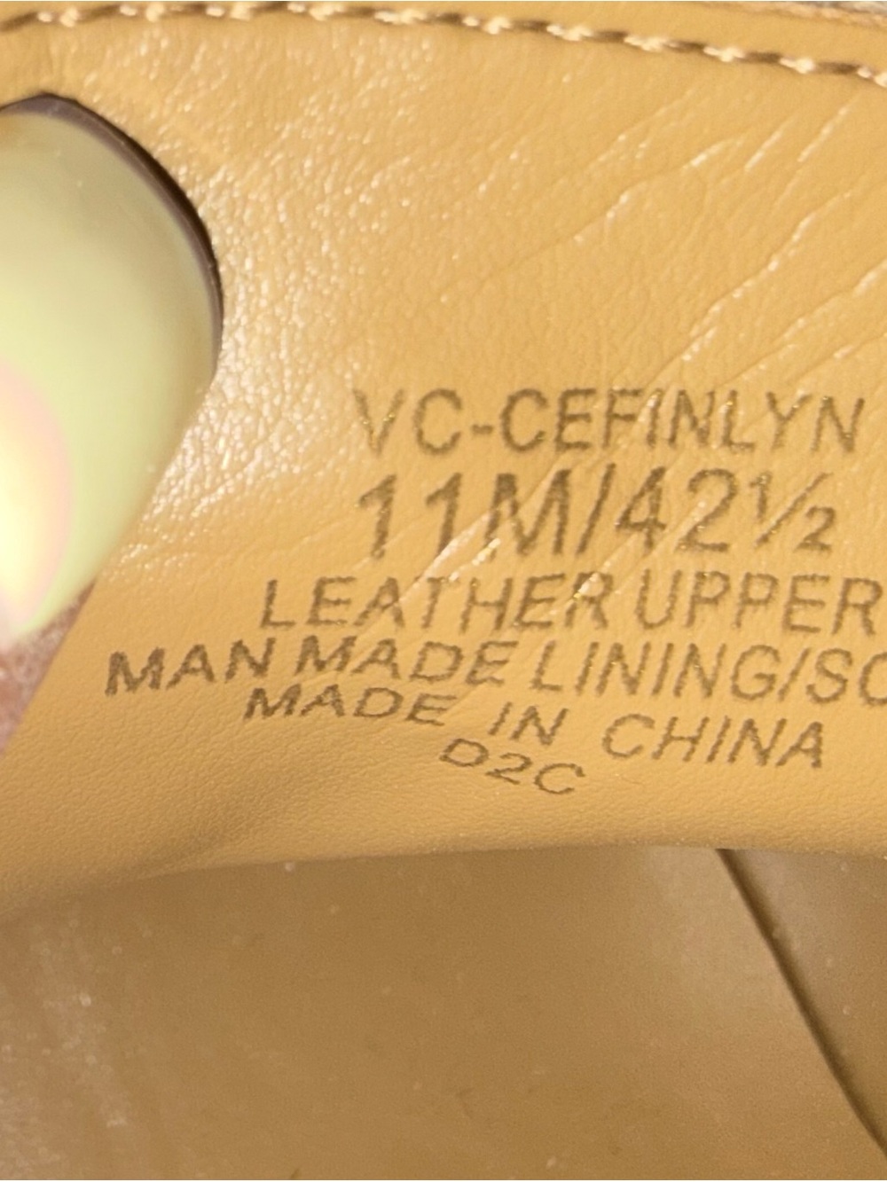Vince Camuto Cefinlyn Suede Tassel Loafer Pumps Beige Size 11M Block Heel - Picture 7 of 16